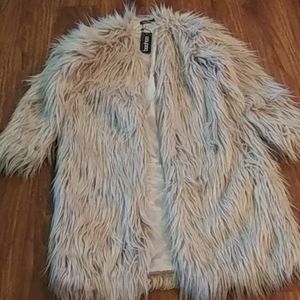 Boohoo Faux Fur Coat